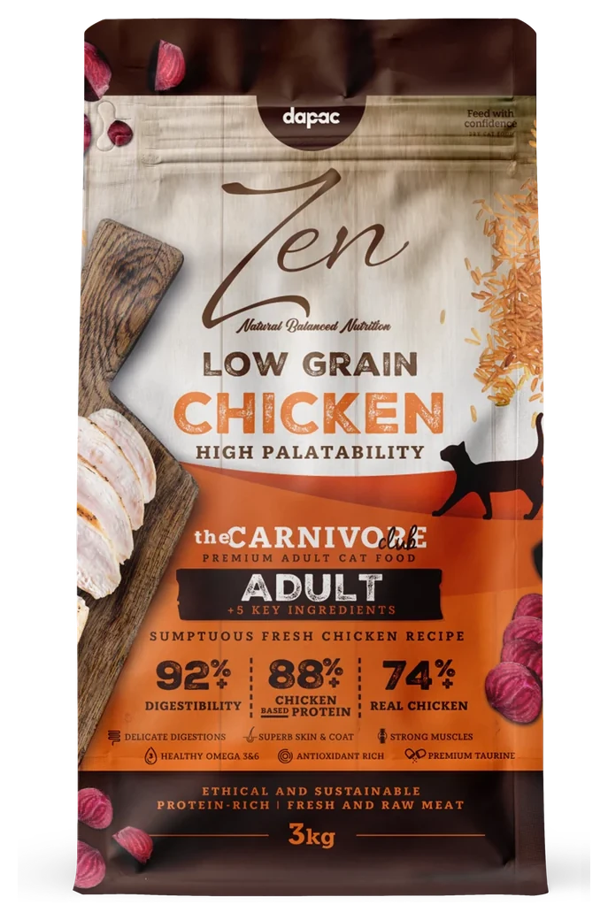 Zen Cat Adult Chicken, 3 kg bag