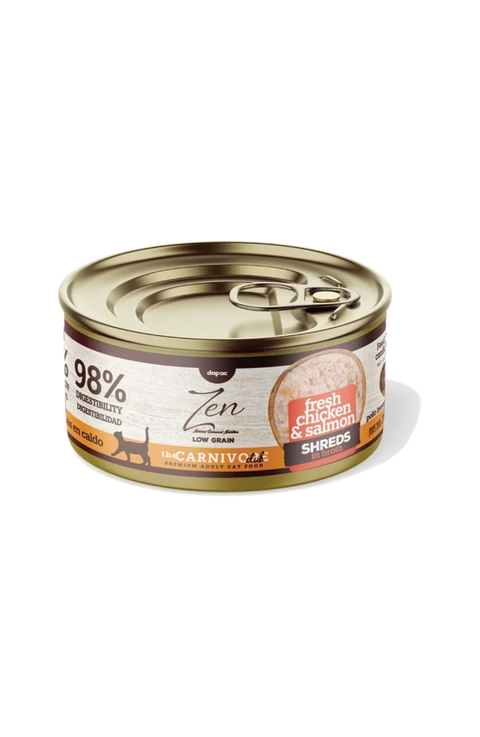 Zen Émincés de poulet et saumon mijotés