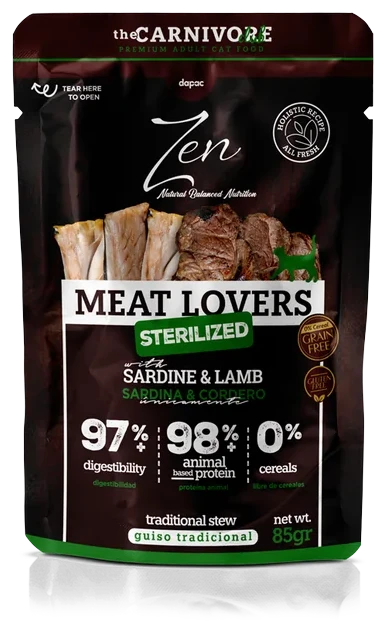 Meat Lovers Sardine et agneau