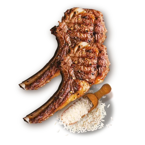 Ingredientes principales: Cordero y arroz