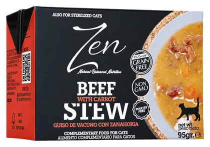 Envase de Zen Stew de ternera con zanahoria