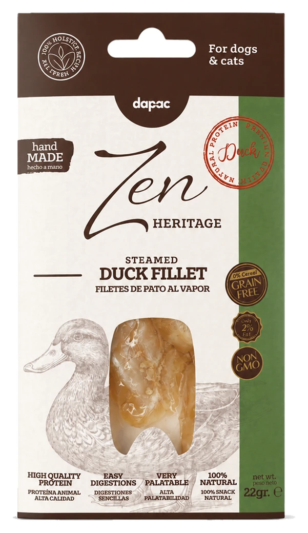 Estuche de Zen Heritage Filete de pato al vapor de 22 g