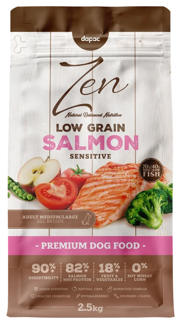 Medium-Large Sensitive Salmon, 2.5 kg bag