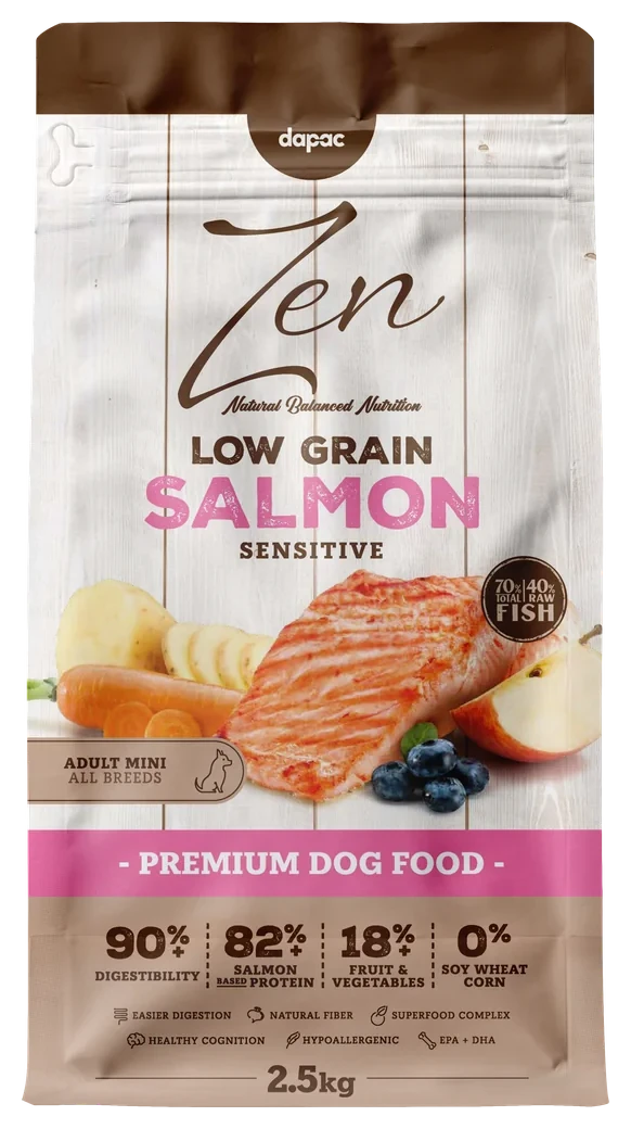 Sac de Zen Low Grain Adult Mini Sensitive au saumon