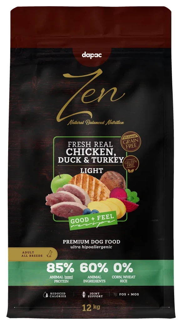 Saco de Zen Country's Best Light con pavo, pollo y pato