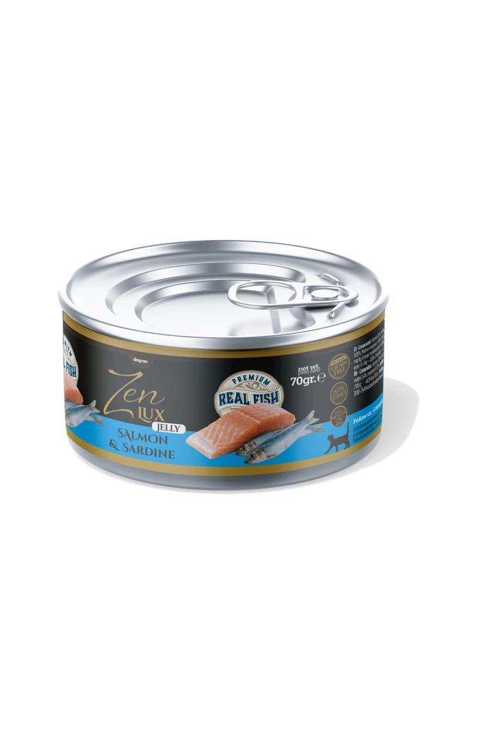 Zen Lux Salmon and sardine in jelly