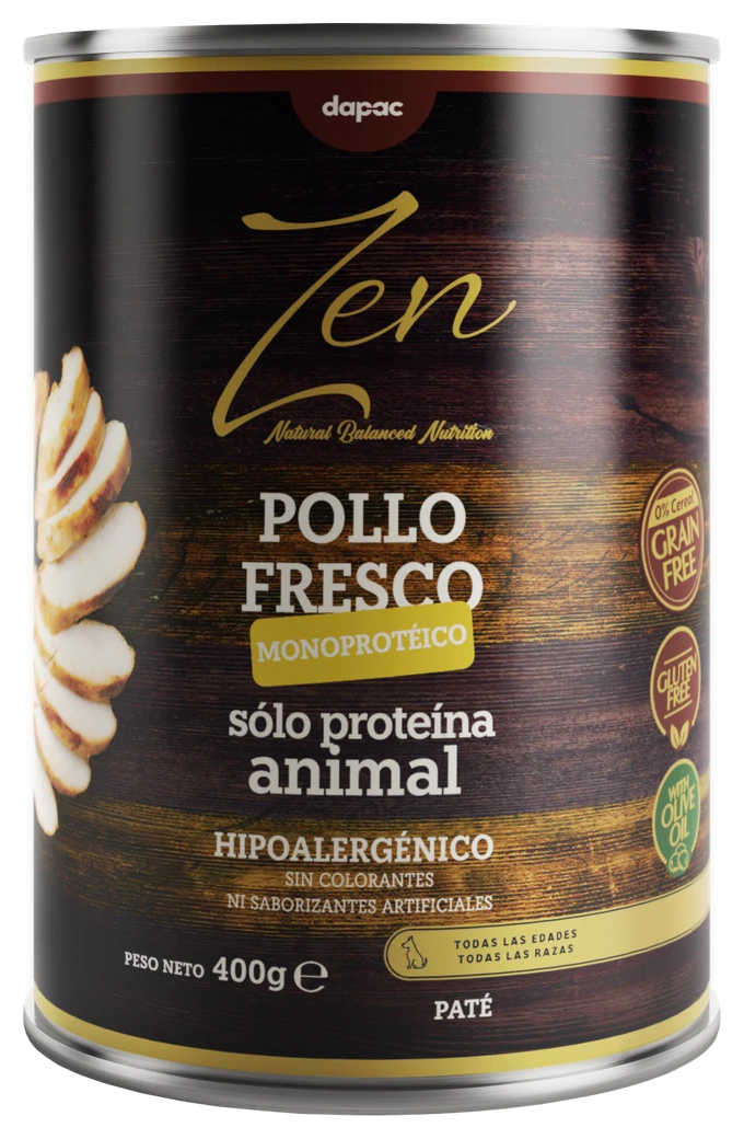 Lata de Zen 97/3 monoproteico de pollo
