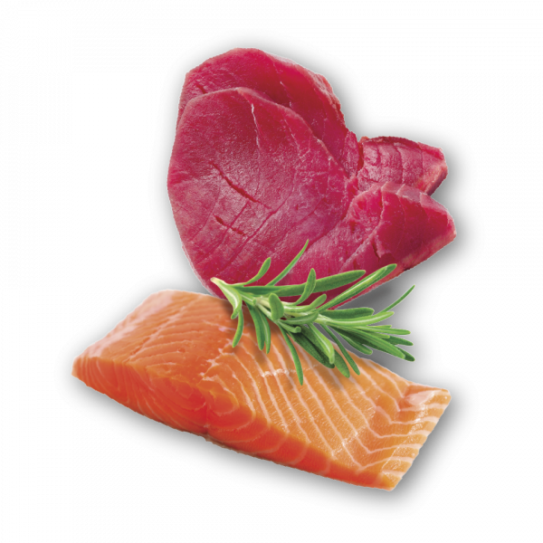 nutricion mascotas ingredientes tuna salmon atun sin cereal premium comida humeda lata perros cachorros