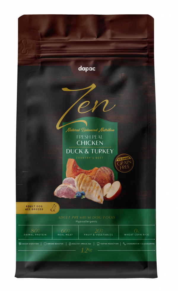 Zen Grain free chicken, duck and turkey