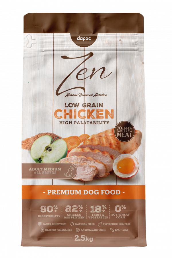 Zen Low Grain adult medium alimento perros adultos todas las razas